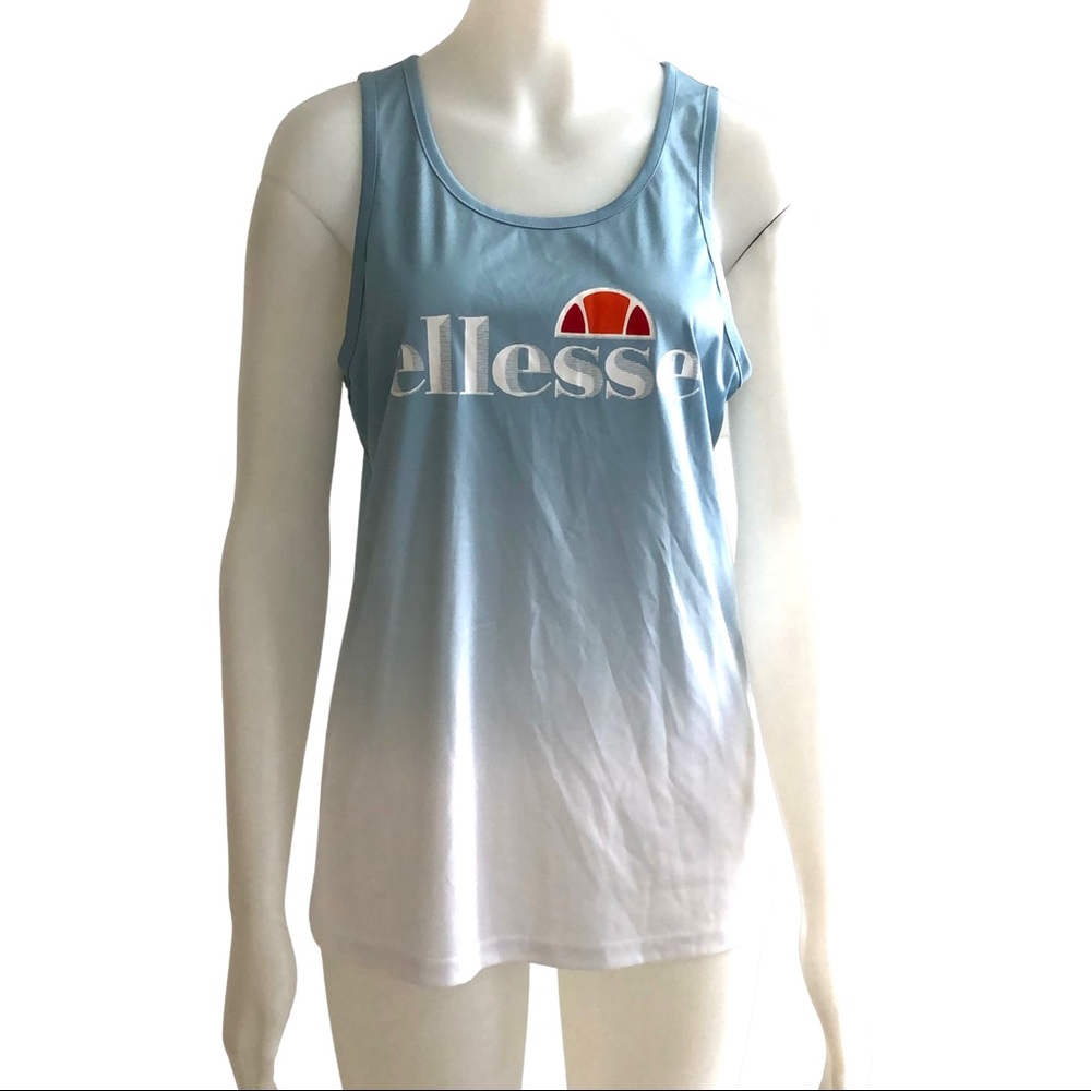 Ellesse Blue and White Tank Top Size M - Picture 1 of 4